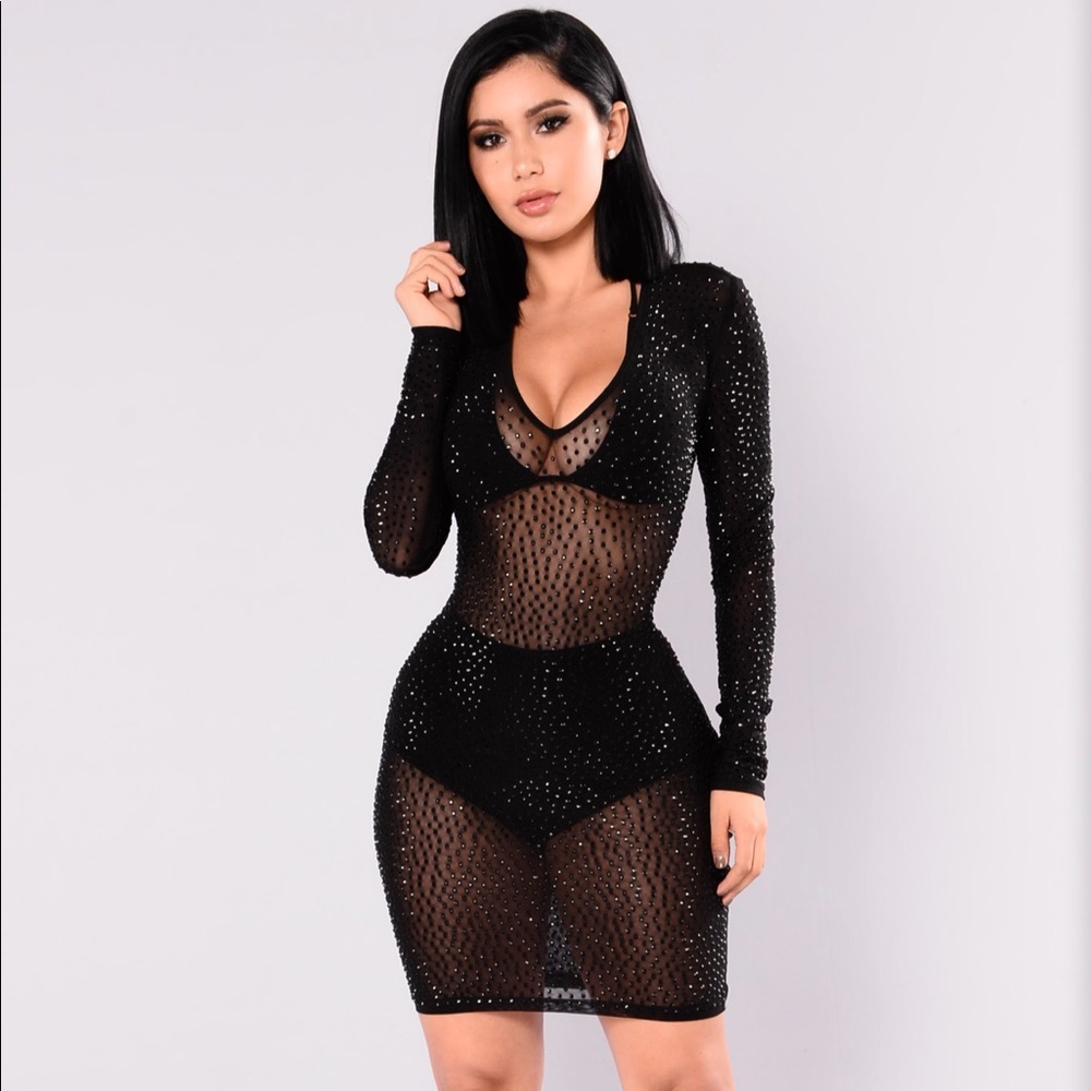 Isabela Rhinestone Dress